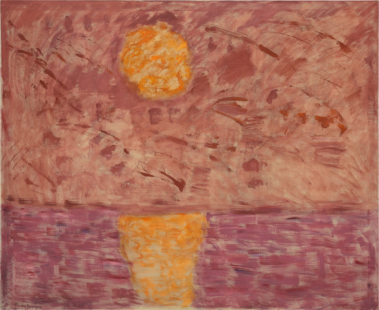 MILTON AVERY (1885-1965)

Hot Moon

1958

Oil on canvas

54 x 66 1/8 inches

137.2 x 168cm