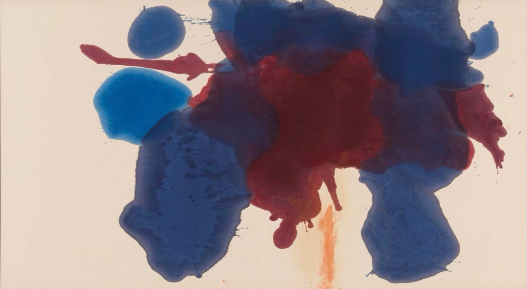 HELEN FRANKENTHALER (1928-2011)

Blue Moon, 1963
Acrylic on canvas
48 1/2 x 88 inches
123.2 x 223.5cm