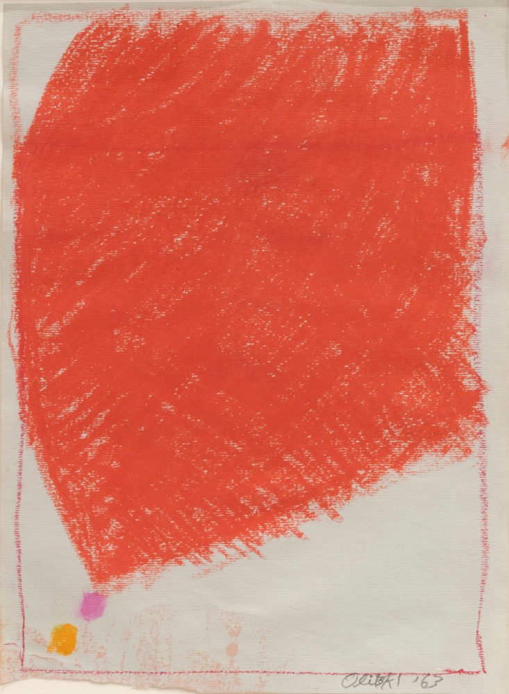 JULES OLITSKI (1922-2007)

Janus - 1

1963

Oil pastel and wax crayon on paper

12 x 9 inches
30.5 x 22.9cm