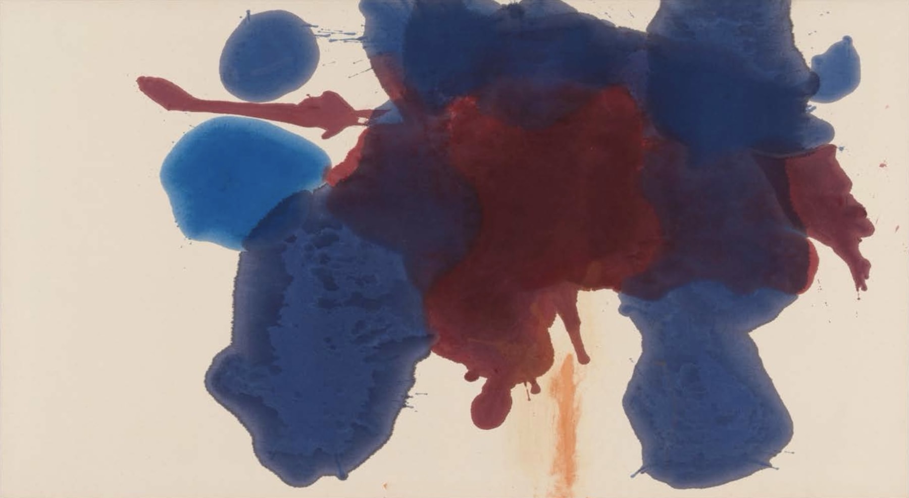 HELEN FRANKENTHALER (1928-2011)

Blue Moon

1963

Acrylic on canvas

48 1/2 x 88 inches

123.2 x 223.5cm