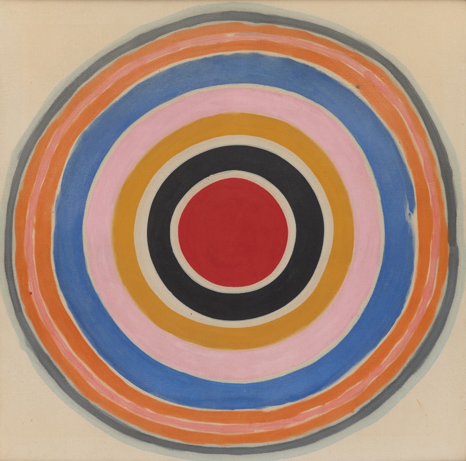 KENNETH NOLAND (1924-2010)

Turn

c. 1959

Acrylic on canvas

55 1/4 x 54 1/2 inches
140.3 x 138.4 cm