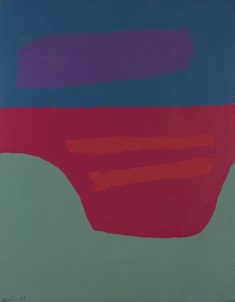 Gulf of California

1983

Acrylic on paper, mounted on canvas

27 x 21 inches

68.6 x 53.3cm