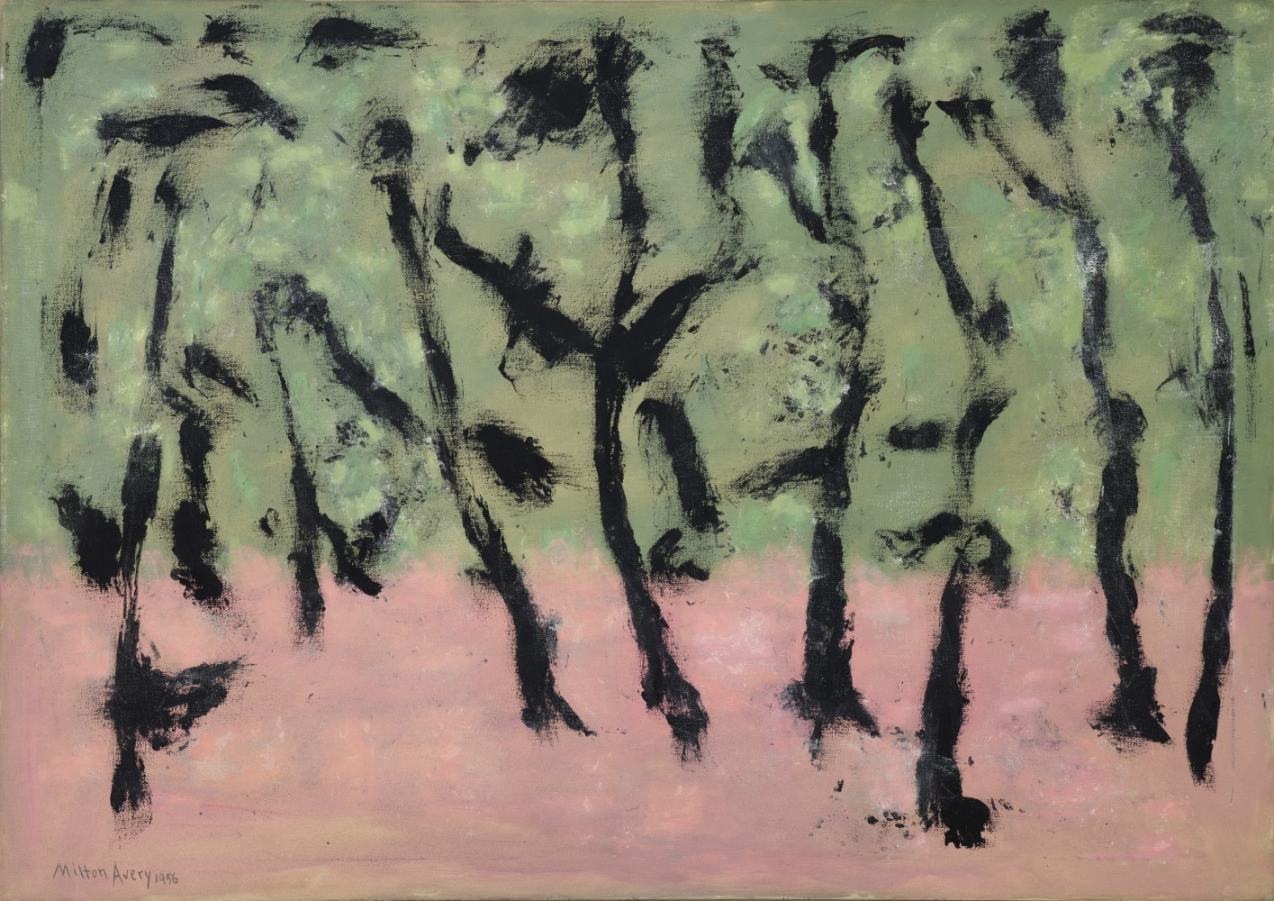 MILTON AVERY (1885-1965)

Dancing Trees

1956

Oil on canvas

34 x 48 inches

86.4 x 121.9cm