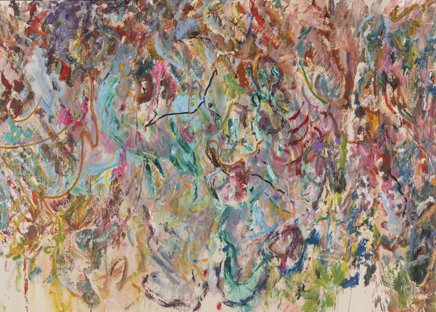 LARRY POONS (American b. 1937)

Secret Line

2022

Acrylic on canvas

67 1/8 x 94 3/4 inches

170.5 x 240.7cm
