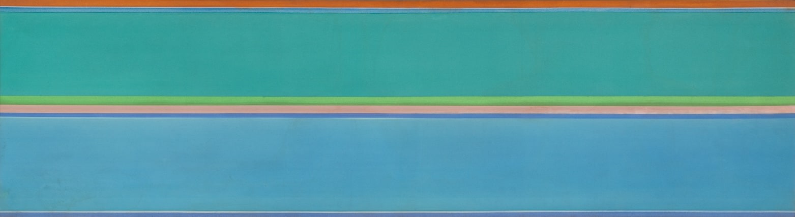 Second Lure, 1969

Acrylic on canvas

27 x 83 inches
68.6 x 210.8 cm
