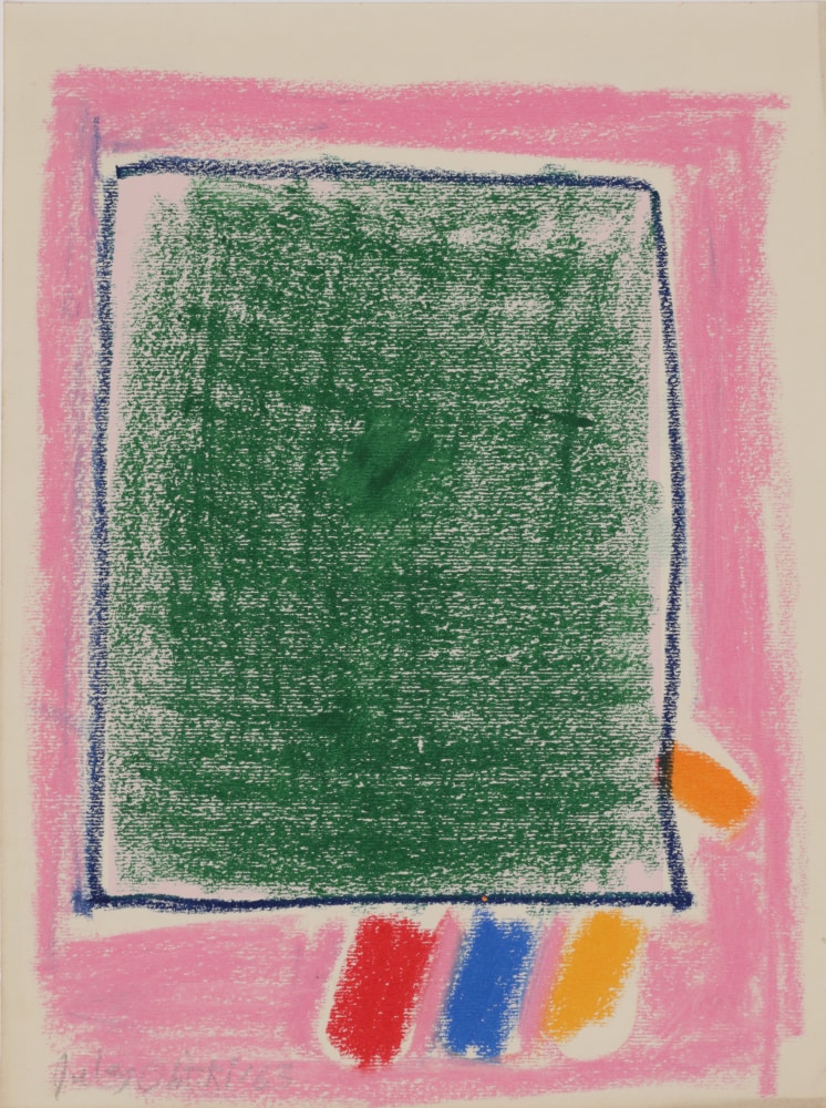 JULES OLITSKI (1922-2007)

Janus - 19, 1963

Oil pastel on paper

12 x 9 inches
30.5 x 22.9cm