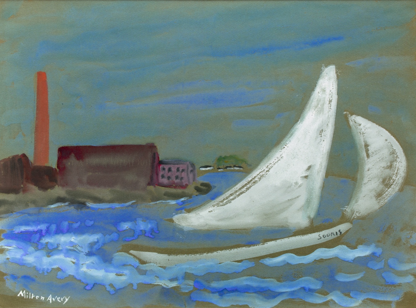 Untitled (Souris Under Sail)

c. 1930

Gouache on grayish brown paper

18 x 24 inches

45.7 x 61cm
