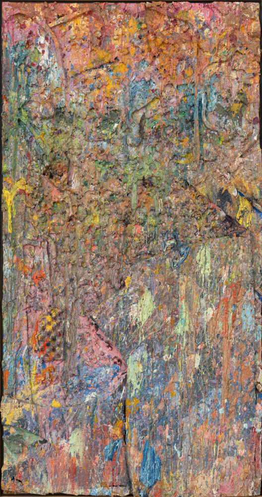 The Vista, 1993

Mixed media on canvas

84 1/4 x 44 inches
214 x 124.5 cm