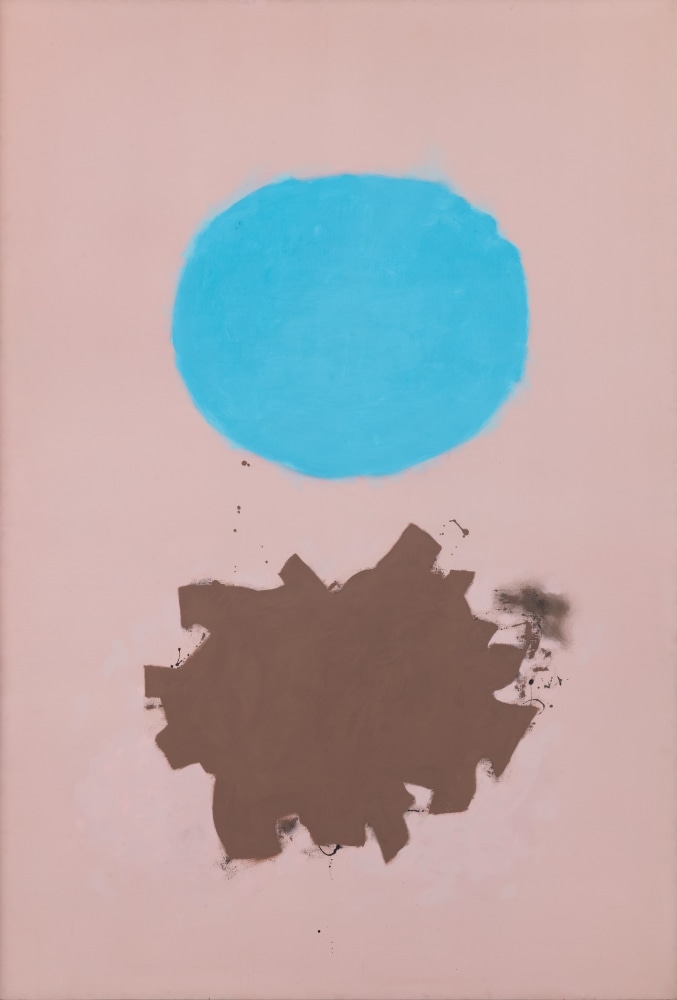 ADOLPH GOTTLIEB (1903-1974)

Pink and Blue

1971

Oil on linen

90 x 60 inches

228.6 x 152.4cm
