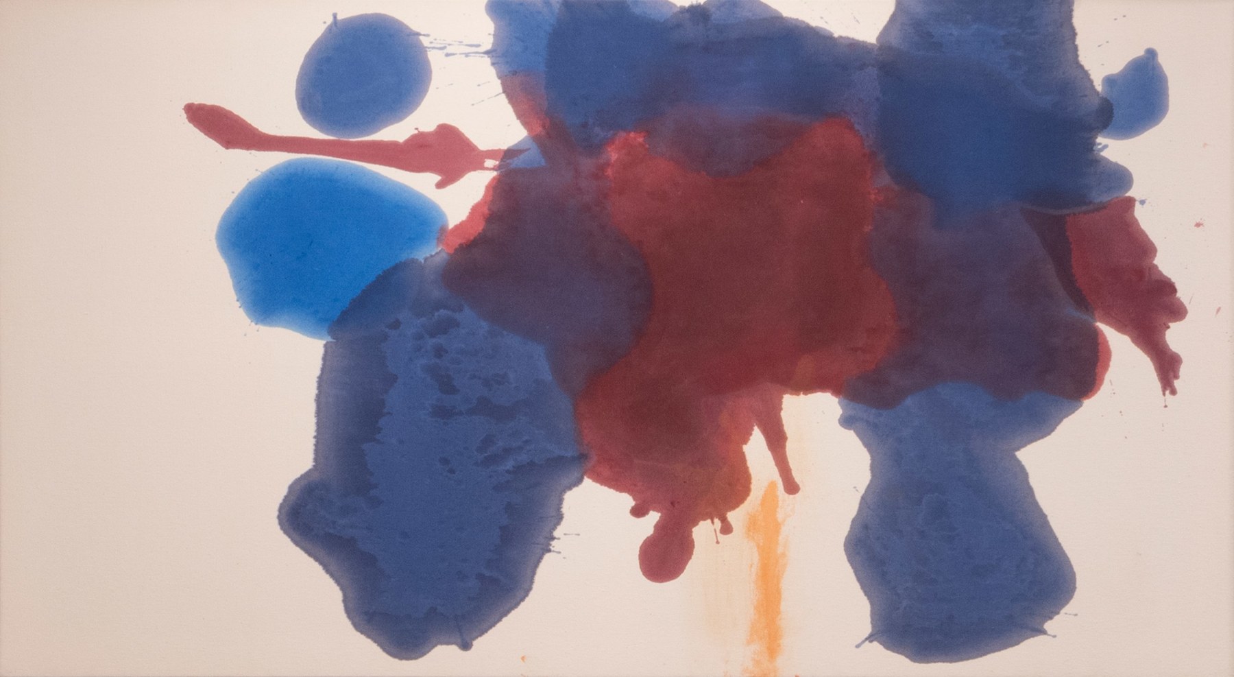 HELEN FRANKENTHALER (1928-2011)

Blue Moon

1963

Acrylic on canvas

48 1/2 x 88 inches

123.2 x 223.5cm