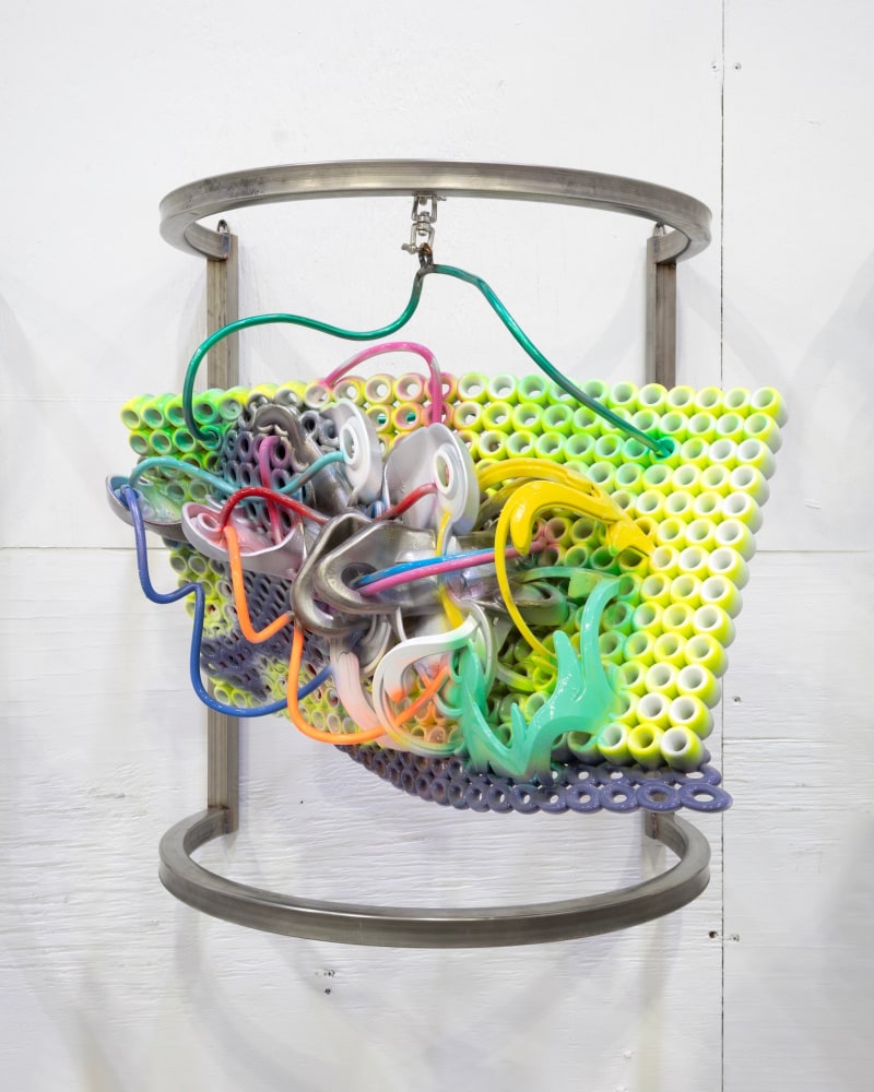 FRANK STELLA (1936-2024)

Model for Beyond the Reef

2022

Automotive paint on nylon RPT and stainless steel

25 x 21 x 21 inches
63.5 x 53.3 x 53.3cm