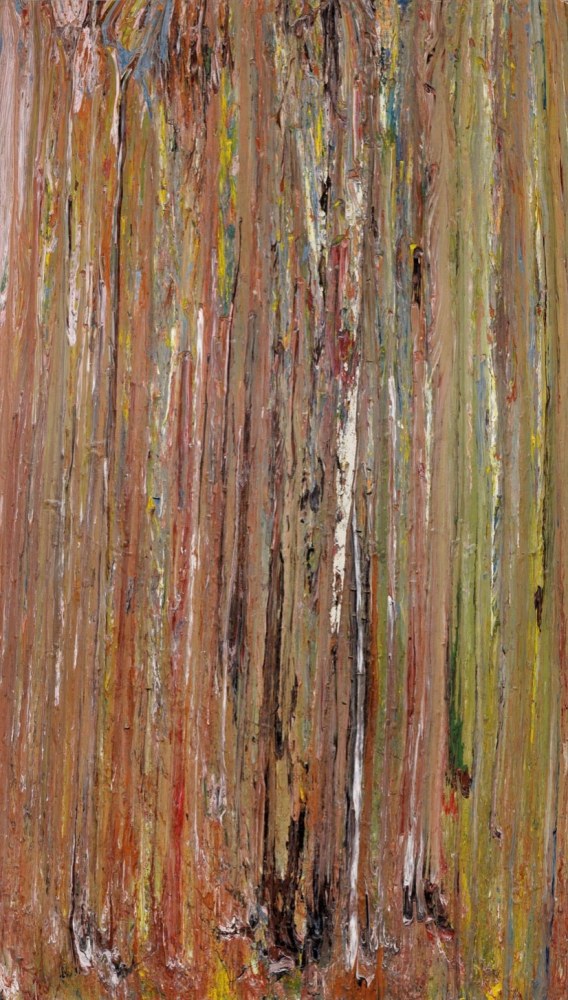 Sayronnella, 1974

Acrylic, staples, and paper on two joined canvases

97 1/8 x 55 5/8 inches
246.7 x 141.3cm