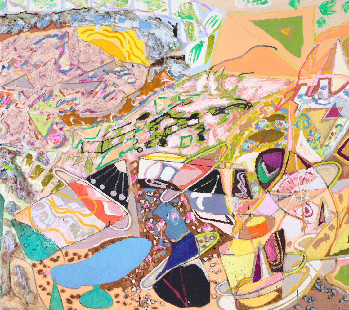 Wilma Lee Cooper, 1999

Acrylic and mixed media on canvas

78 1/4 x 88 1/2 inches
198.8 x 224.8cm