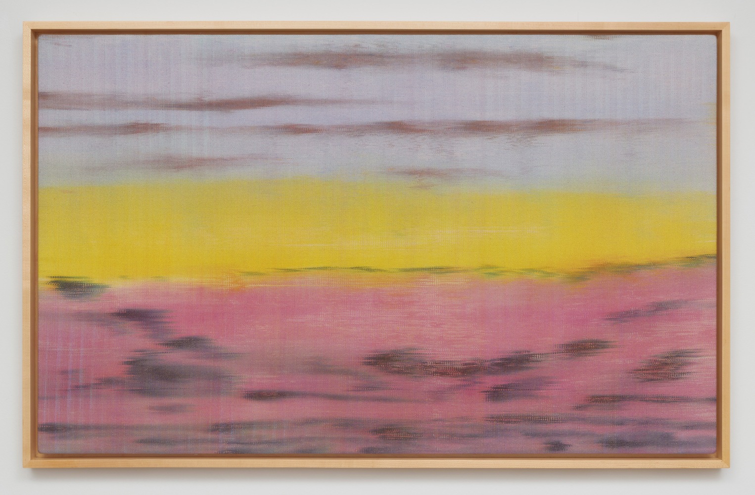 Hildur &amp;Aacute;sgeirsd&amp;oacute;ttir J&amp;oacute;nsson
Tundra #11, 2024
silk and dye
26 x 42 1/2 inches
(66 x 108 cm)
(Inv. No. H&amp;Aacute;10431)

$8,500