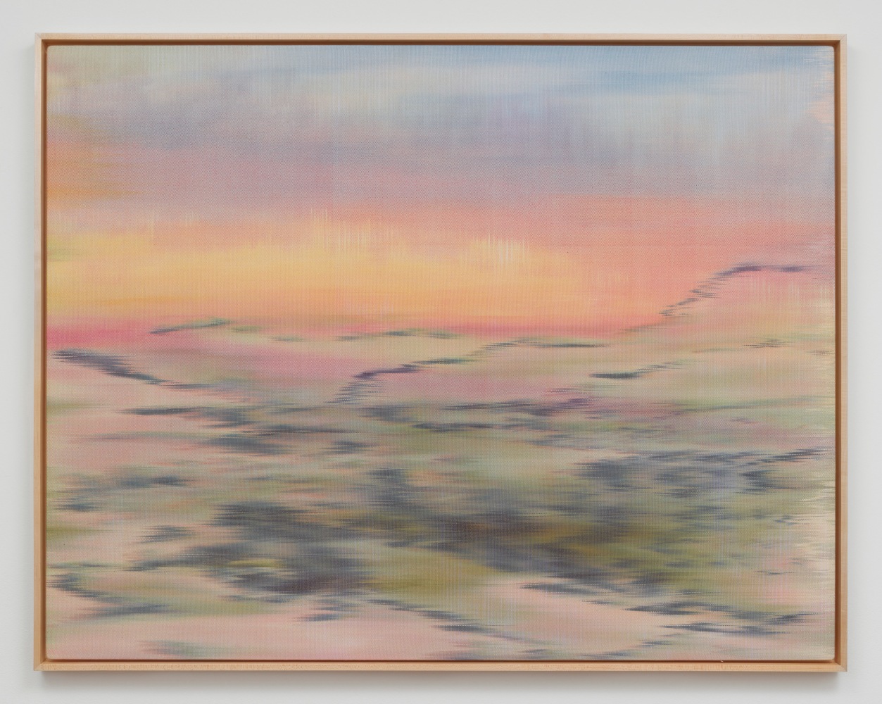 Hildur &amp;Aacute;sgeirsd&amp;oacute;ttir J&amp;oacute;nsson
Various Landscape #15, 2023
silk and dyes
46 3/4 x 59 3/4 inches
(114.3 x 147.3 cm)
(Inv. No. H&amp;Aacute;10067)

$15,000