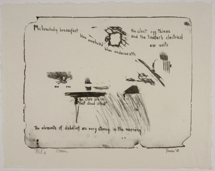 Stones, page 10, 1959
lithograph
24 x 30 inches