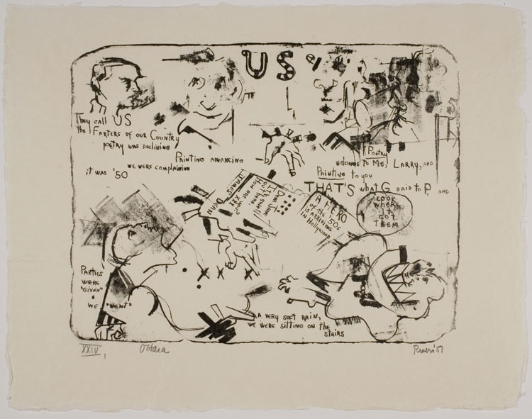 Stones, page 3, 1959
lithograph
24 x 30 inches