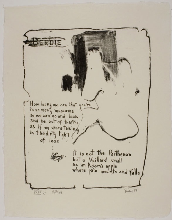 Stones, page 7, 1959
lithograph
24 x 30 inches