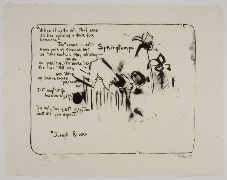 Stones, page 4, 1959
lithograph
24 x 30 inches