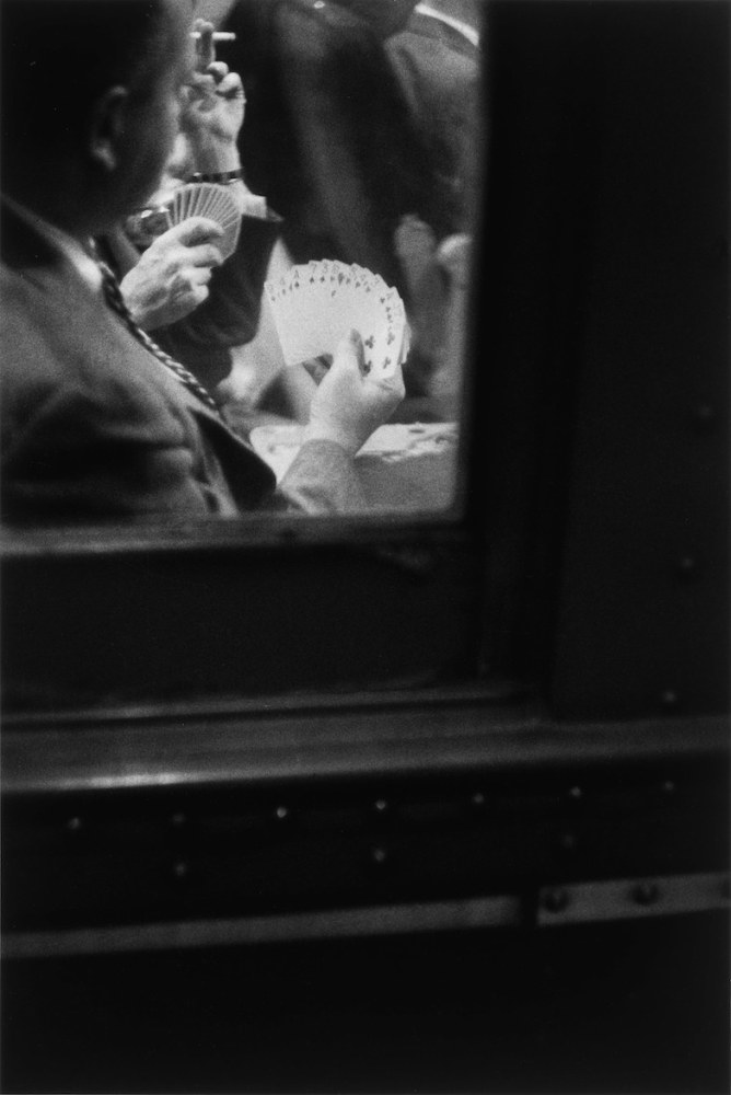 Louis Stettner
Game of Cards, Penn Station, 1958
black and white photograph
15.75 x 11.81 inches
(40 x 30 cm)
(Inv. No. LS9230)

$6,500