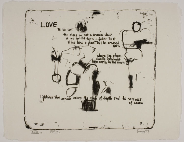 Stones, page 6, 1959
lithograph
24 x 30 inches