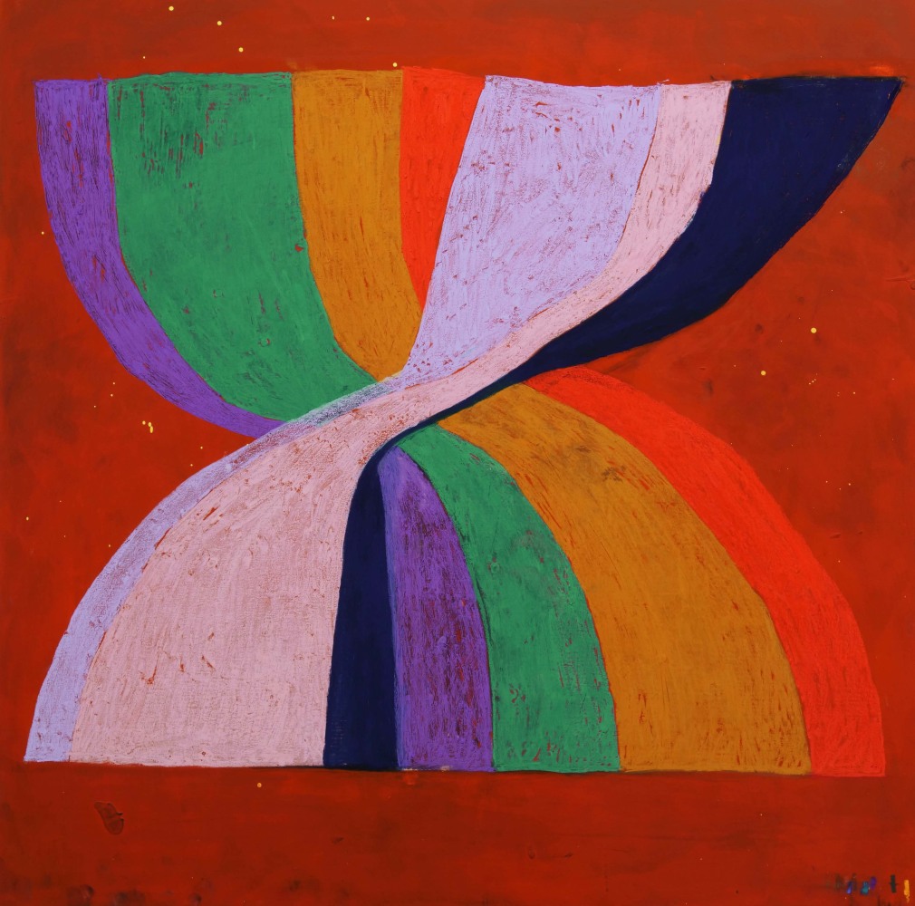 Alicia McCarthy
Untitled,&amp;nbsp;2020
Chalk pastel and flash paint on wood
36 x 36 inches

SOLD