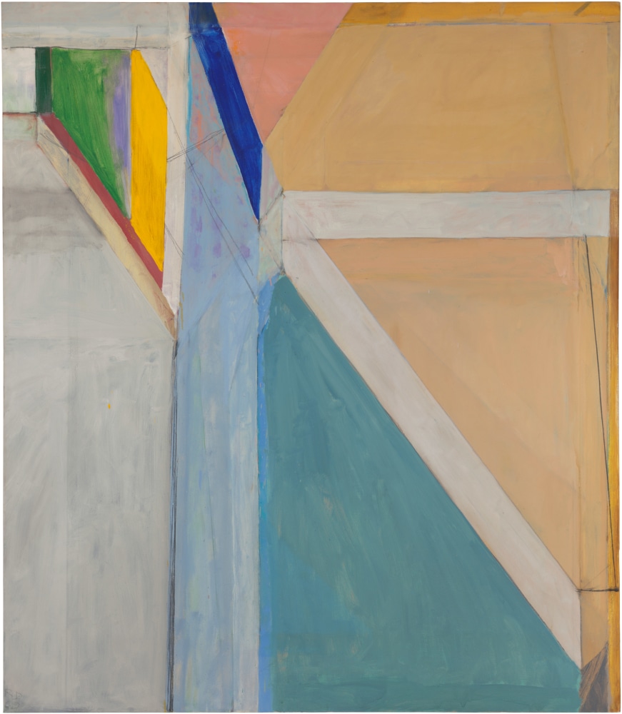 Richard Diebenkorn
Ocean Park #23, 1969
Oil and charcoal on canvas
93 x 81 inches
&amp;copy; Richard Diebenkorn Foundation