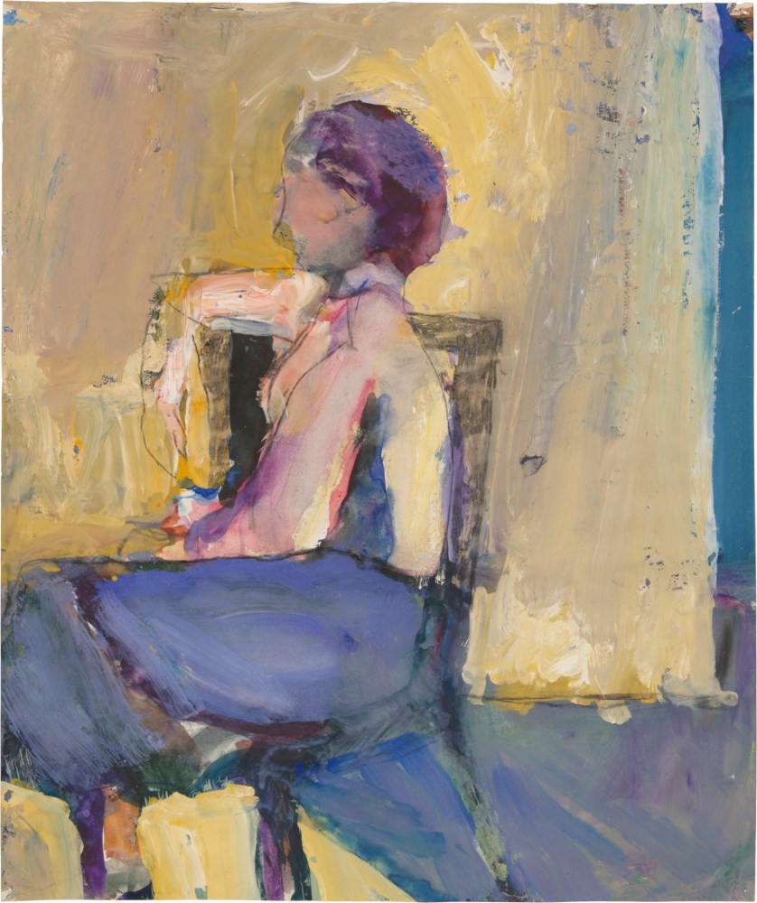 Richard Diebenkorn
Untitled, c. 1958-62
Oil, gouache and charcoal on paper
16 3/4 x 13 3/4 inches
&amp;copy; Richard Diebenkorn Foundation
