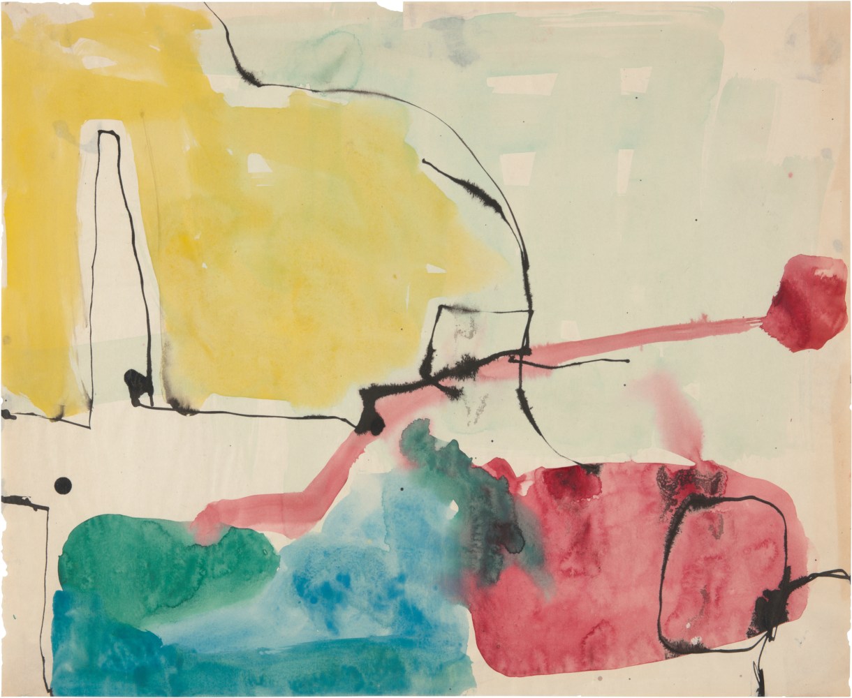 Richard Diebenkorn
Untitled, c. 1950-52
Gouache and ink on paper
14 x 17 inches
&amp;copy; Richard Diebenkorn Foundation