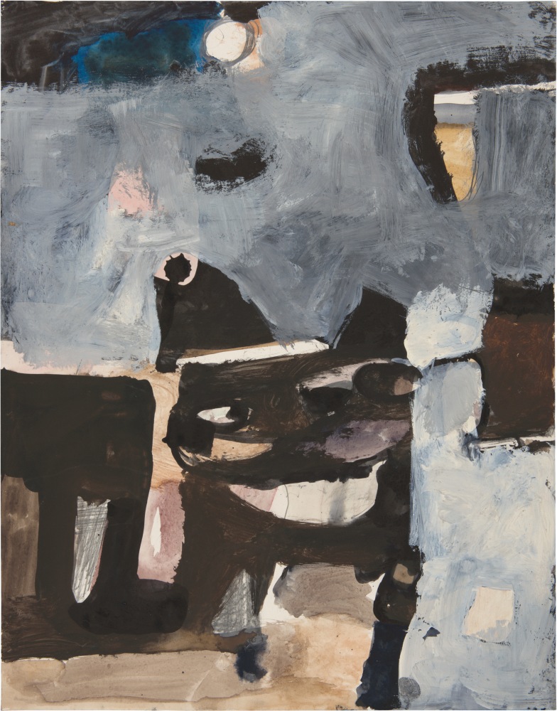 Richard Diebenkorn
Untitled, c. 1949-55
Gouache and ink on paper
14 x 11 inches
&amp;copy; Richard Diebenkorn Foundation
