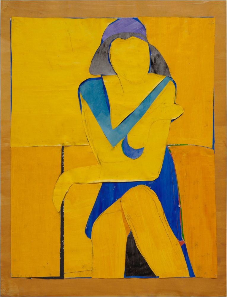 Richard Diebenkorn
Untitled (Yellow Collage), 1966
Pasted paper, gouache, and ink on paper
28 3/4 x 22 inches
&amp;copy; Richard Diebenkorn Foundation


&amp;nbsp;