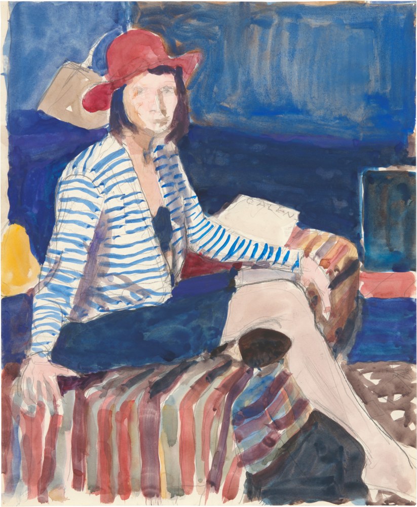 Richard Diebenkorn
Untitled, 1966
Gouache and graphite on paper
17 x 14 inches
&amp;copy; Richard Diebenkorn Foundation