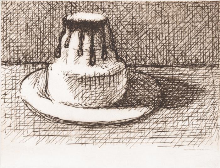 White Chocolate,&amp;nbsp;2014
Direct gravure printed in brown
Plate: 4 3/4 x 6 1/4 inches
Sheet: 9 1/2 x 10 3/4 inches
Edition of 35

$7,000