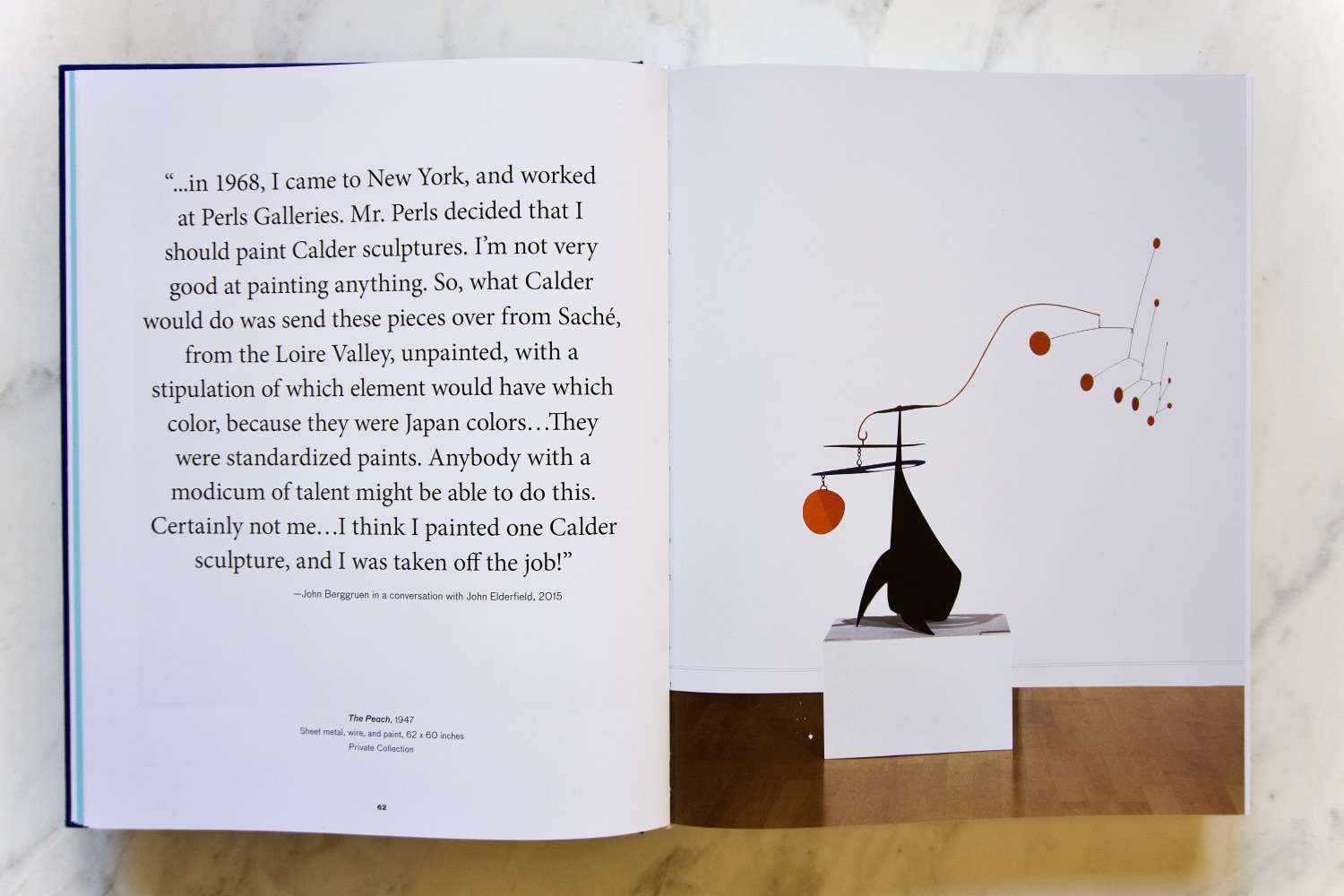 The Peach by Alexander Calder, Highlighted in Selection of Historic Works