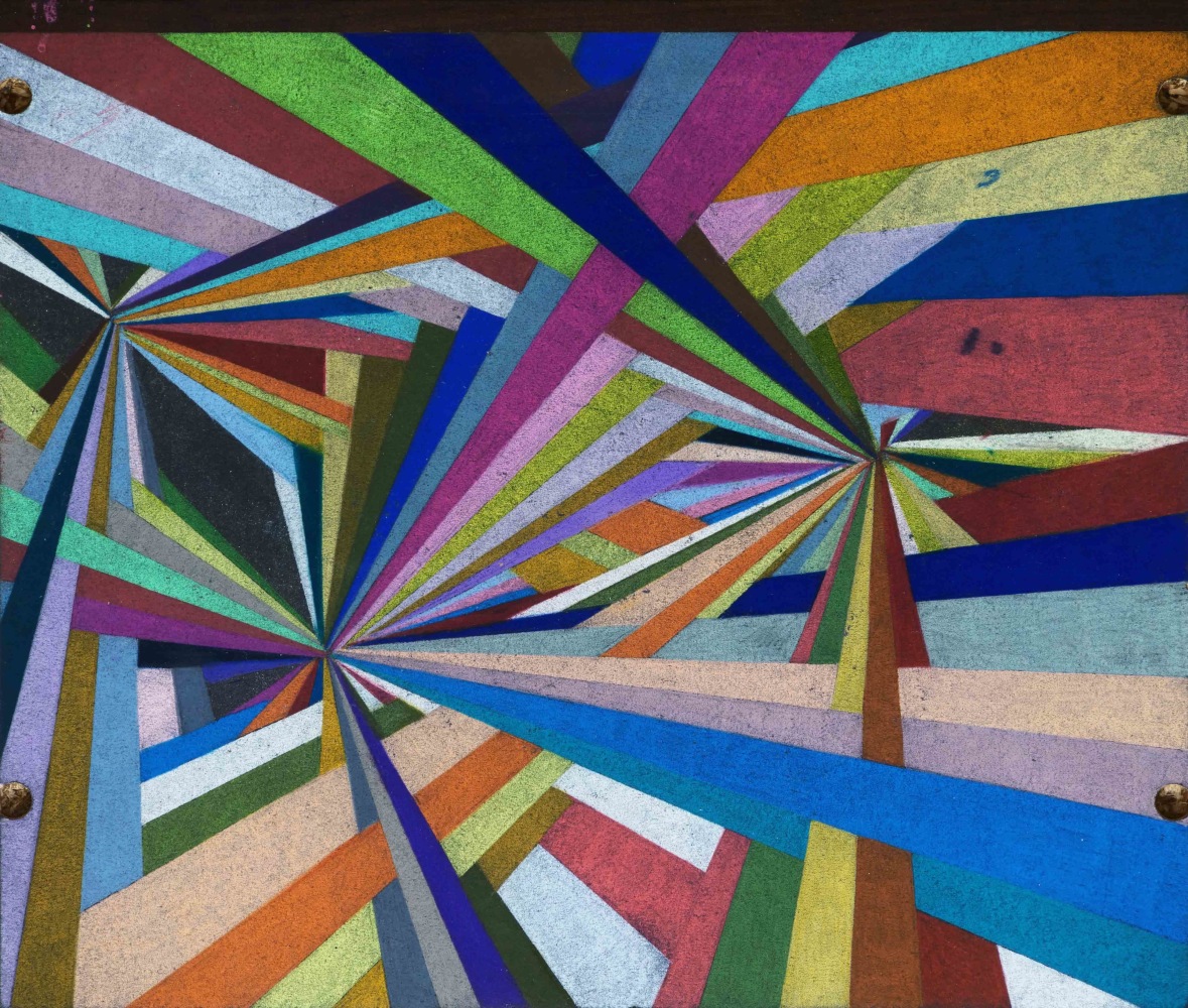 Alicia McCarthy
Untitled,&amp;nbsp;2020
Color pencil on found wood
11 x 12 3/4 inches
Framed: 15 x 16 3/4 inches

SOLD