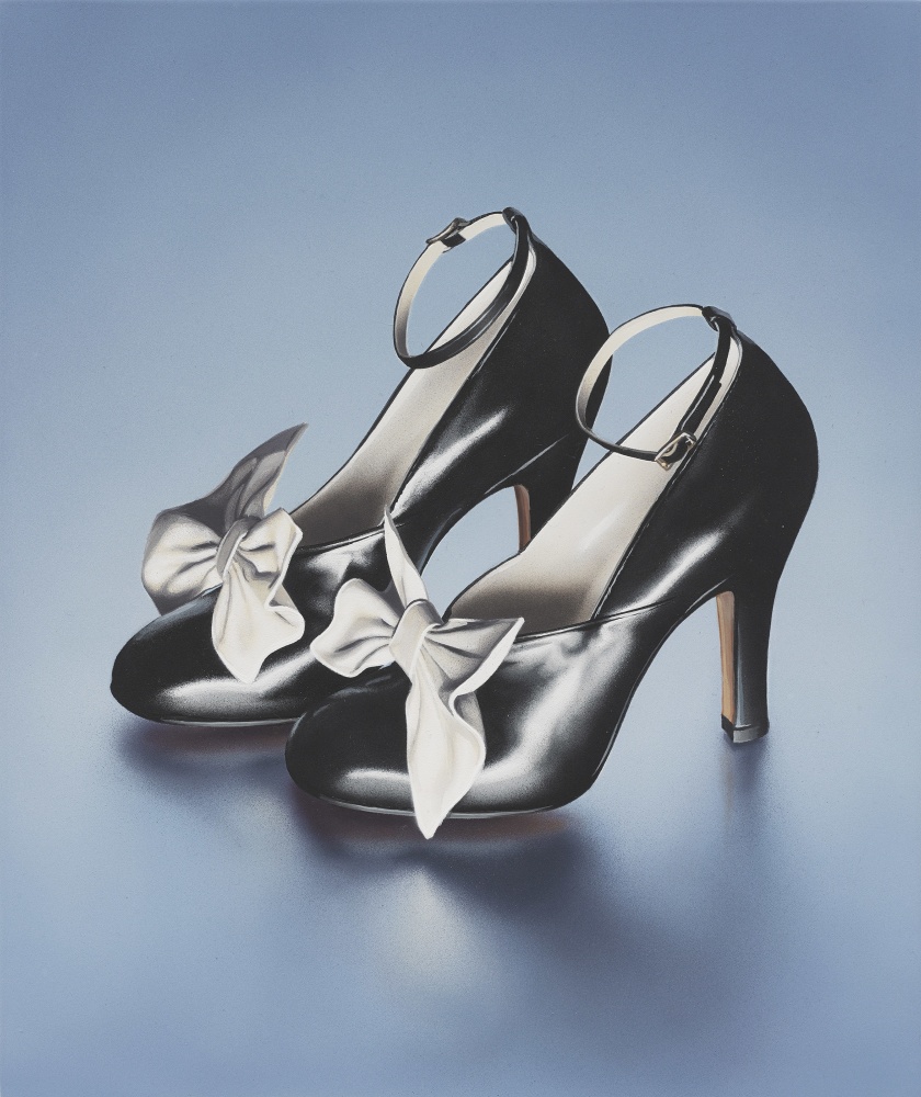 Des Lawrence
Wanda Ferragamo,&amp;nbsp;2019
Enamel on aluminum
11 3/4 x 9 3/4 inches

$12,000