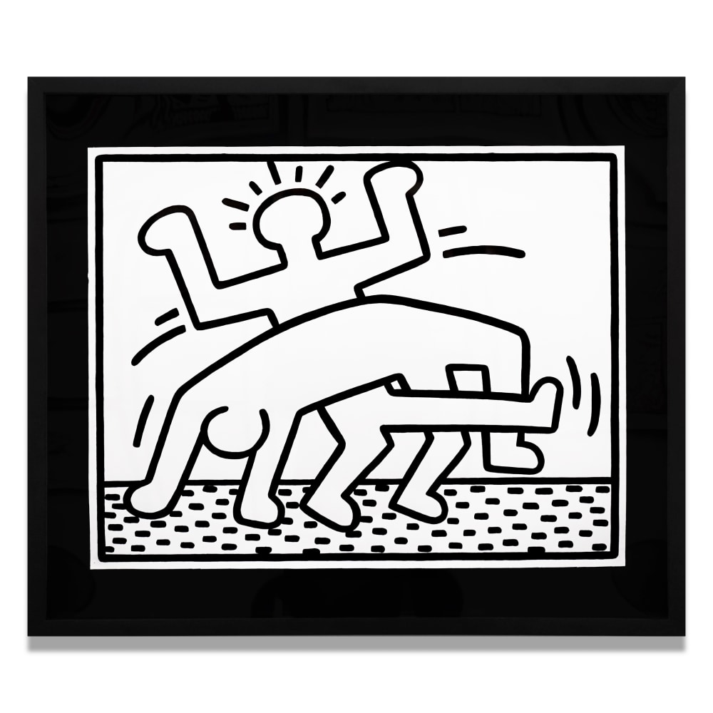 Untitled, 1988

Sumi ink on paper

22 x 28 in. (55.9 x 71.1 cm)

Unique

Signed

Recorded and cataloged in &amp;ldquo;Americana&amp;rdquo; (1993) and &amp;ldquo;Keith Haring&amp;rdquo; (1994)