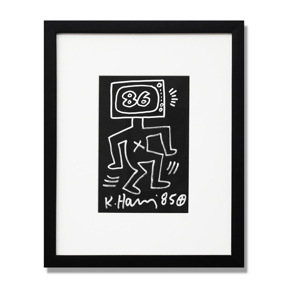 Untitled, 1985

Metallic marker on paper

11 x 8 1/2 in. (27.9 x 21.6 cm)

Unique

Signed | Dated | Accompanied by Certificate of Authenticity from the Keith Haring Estate