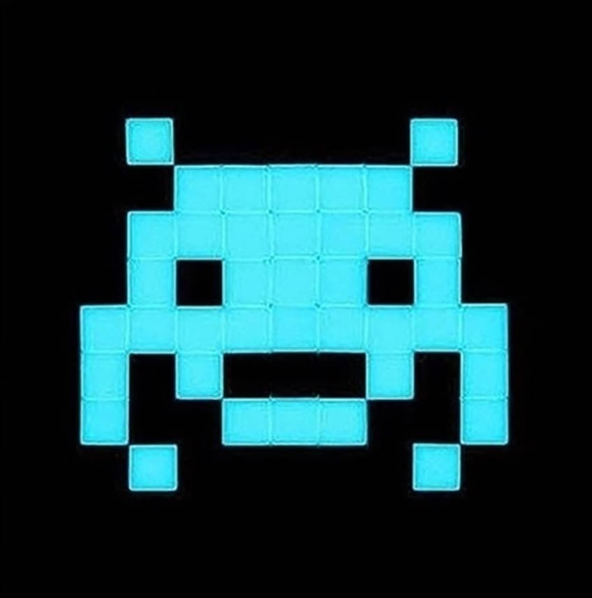 Invasion Kit #15 - Glow in Space, 2013
Mosaic tiles on perspex
9 3/8 x 10&amp;nbsp;1/8&amp;nbsp;inches (24&amp;nbsp;x 26&amp;nbsp;cm)
Edition of 200
Signed | Numbered&amp;nbsp;