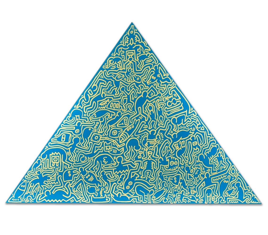 Pyramid, 1989

Silkscreen on anodized aluminum plate

41 x 57 in. (61 x 76 cm)

Edition of 30

Signed | Numbered