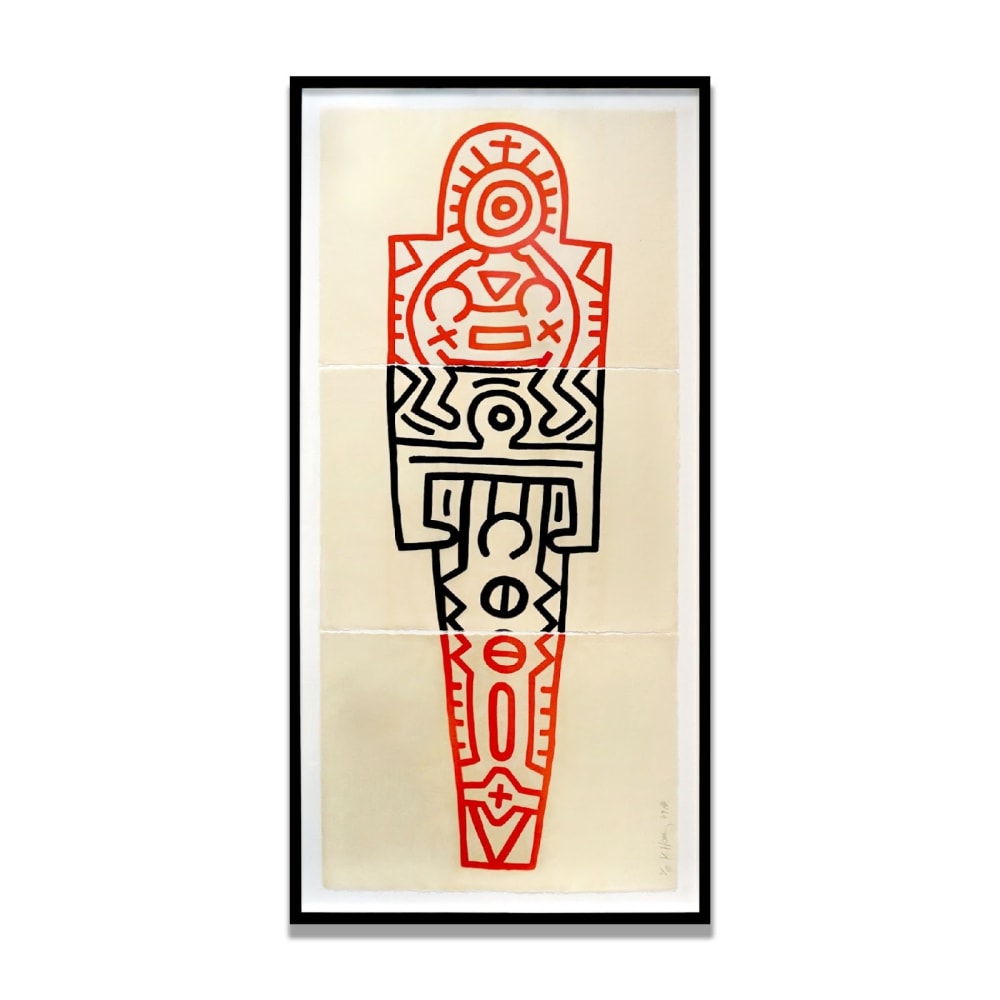 Totem, 1989

Woodcut triptych on Inshu-Kozu Japanese paper

75 1/2 x 35 in. (191.8 x 88.9 cm)

Edition of 60

Signed | Numbered