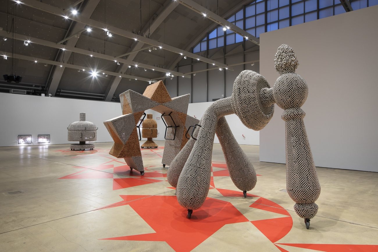 installation view&amp;nbsp;continuous reenactments, ham helsinki art museum, finland, 2023. photo: kirsi halkola