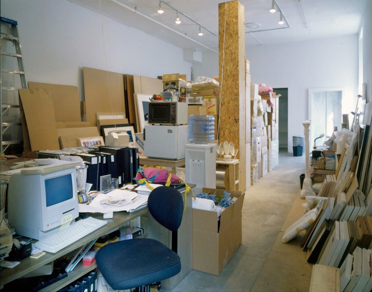 untitled 1992 (free), 1992
gallery equipment, artworks, fridge, table, stools, cooking utensils, cooking ingredients

variable dimensions
&amp;nbsp;

&amp;nbsp;