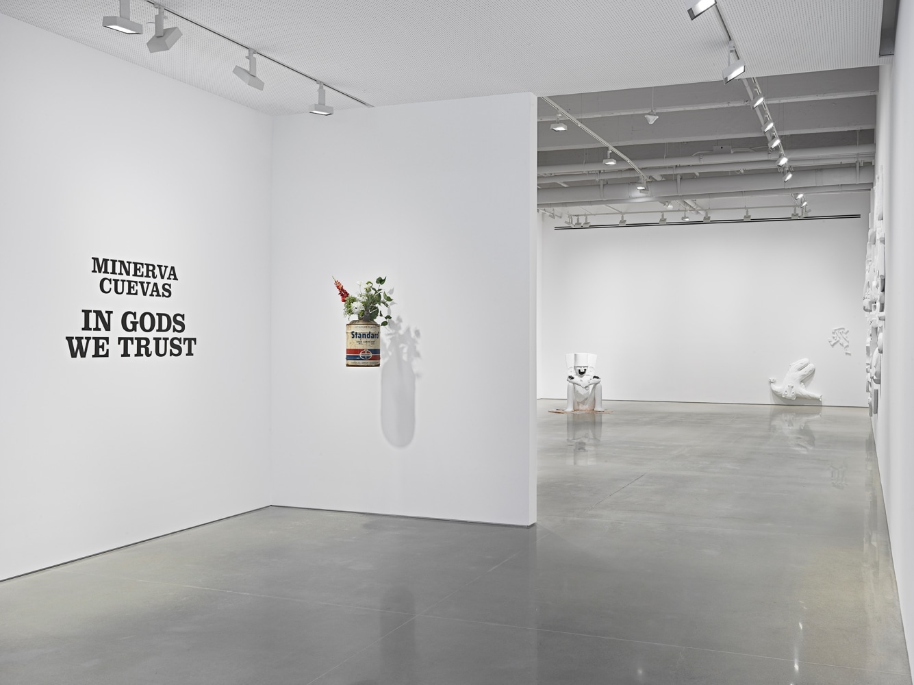 minerva cuevas, in gods we trust, kurimanzutto new york, 2023