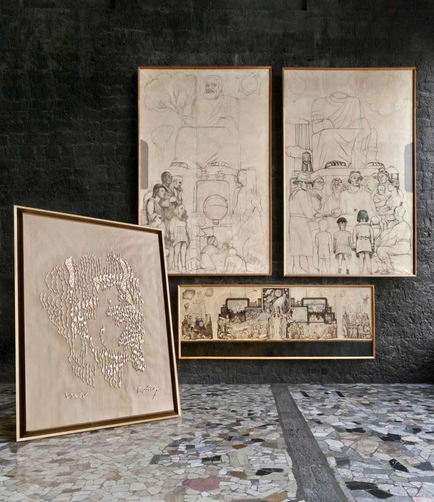 	nuds, museo diego rivera anahuacalli, mexico city, 2012