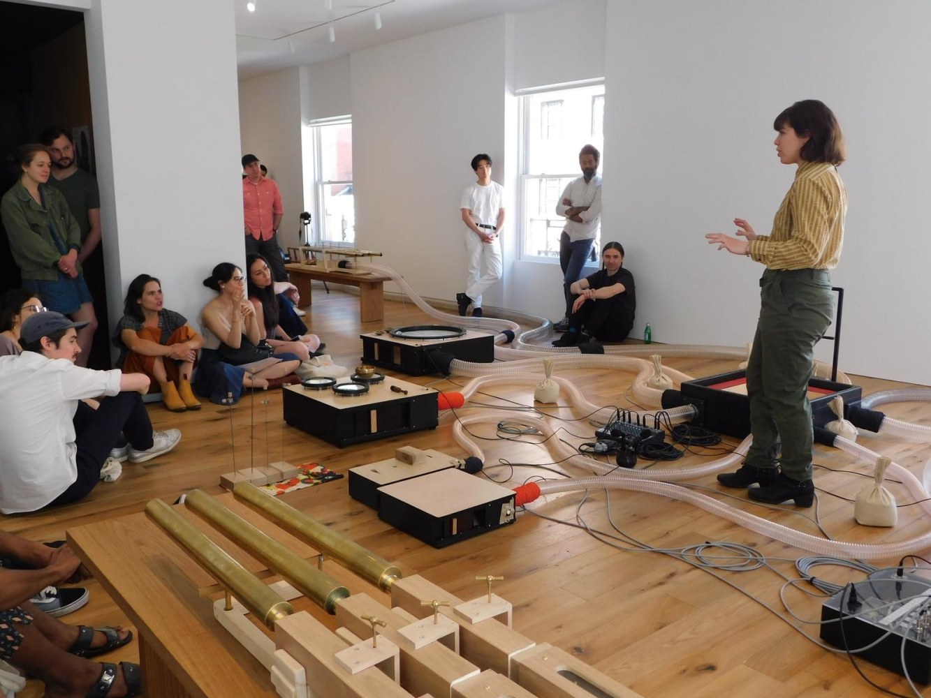 	tarek atoui, organ within, kurimanzutto new york, 2019