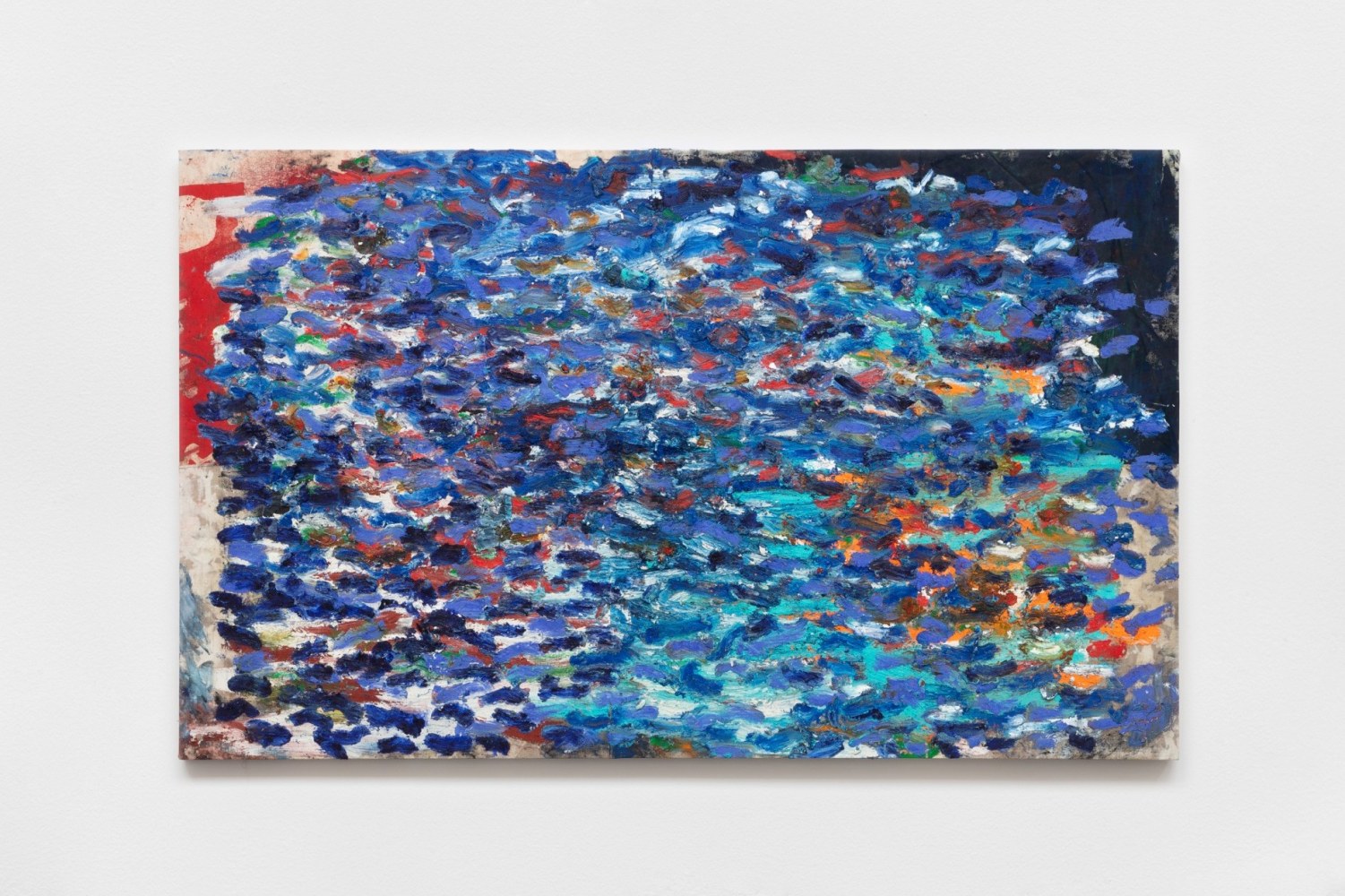 (untitled) surge, 2020-2021

grafito, &amp;oacute;leo y &amp;oacute;leo en barra sobre lienzo

110 x 180 x 9 cm.