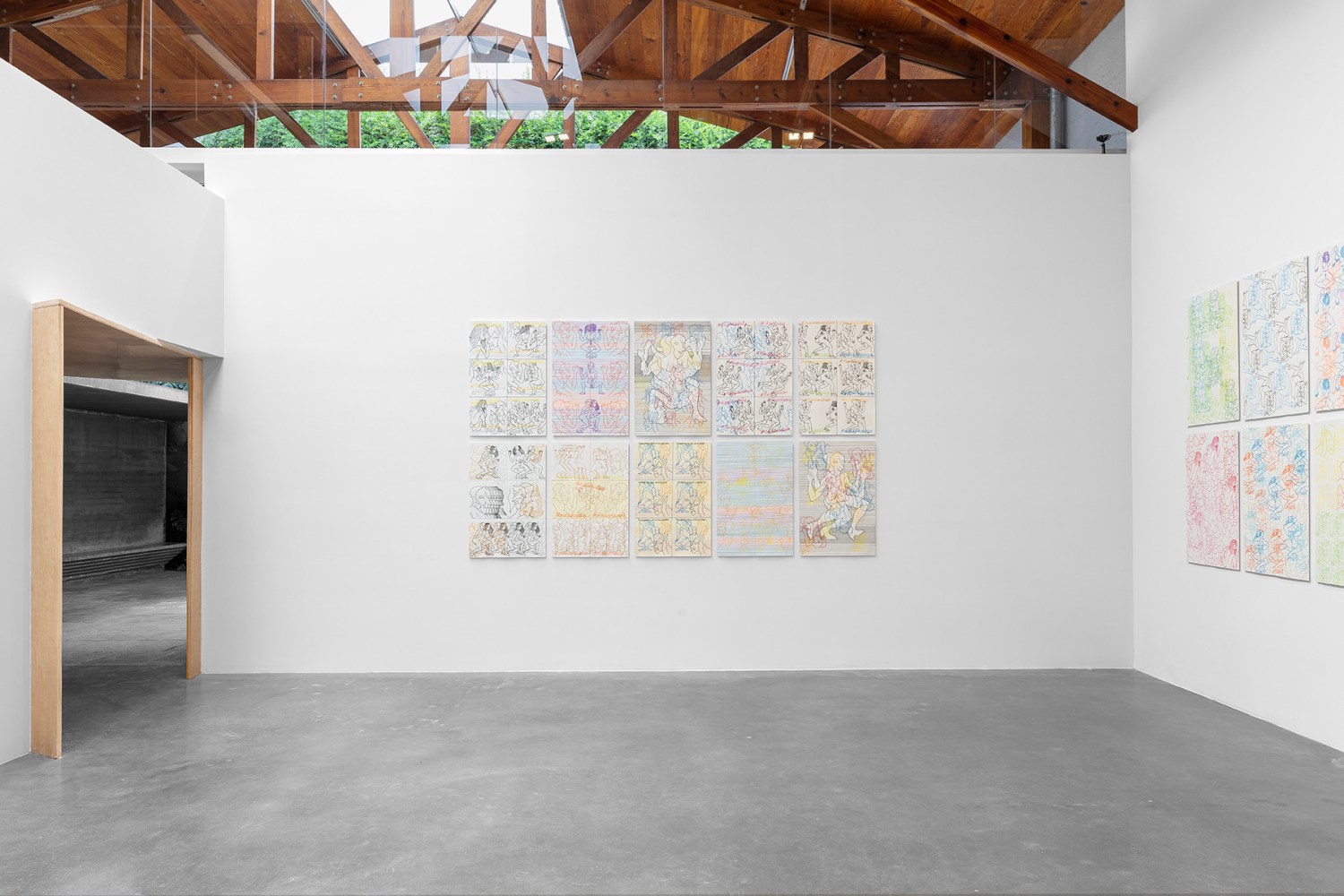 carlos amorales, orgy of narcisus (siembra 11), kurimanzutto, mexico city, 2020