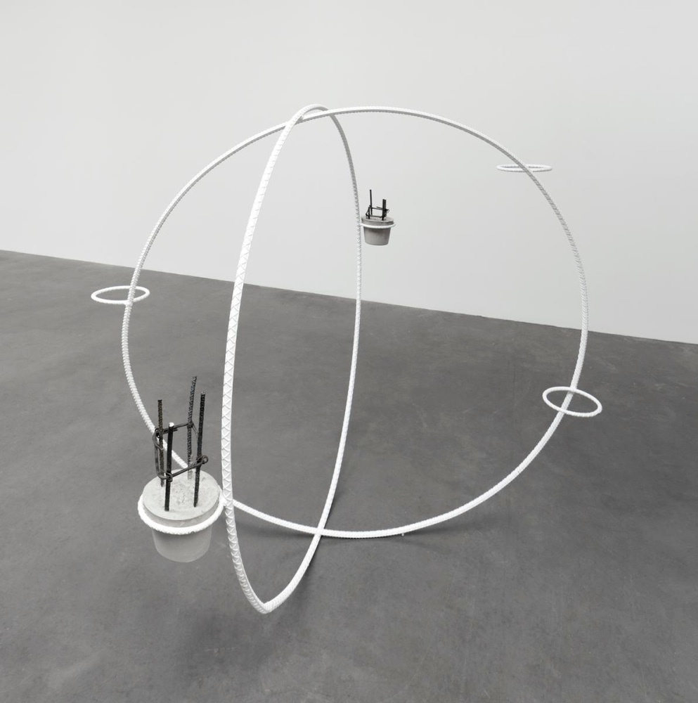 the flower rack, 2011

painted steel, concrete, rebar

66.93 x 78.74 x 75.59 in.

&amp;nbsp;

&amp;nbsp;