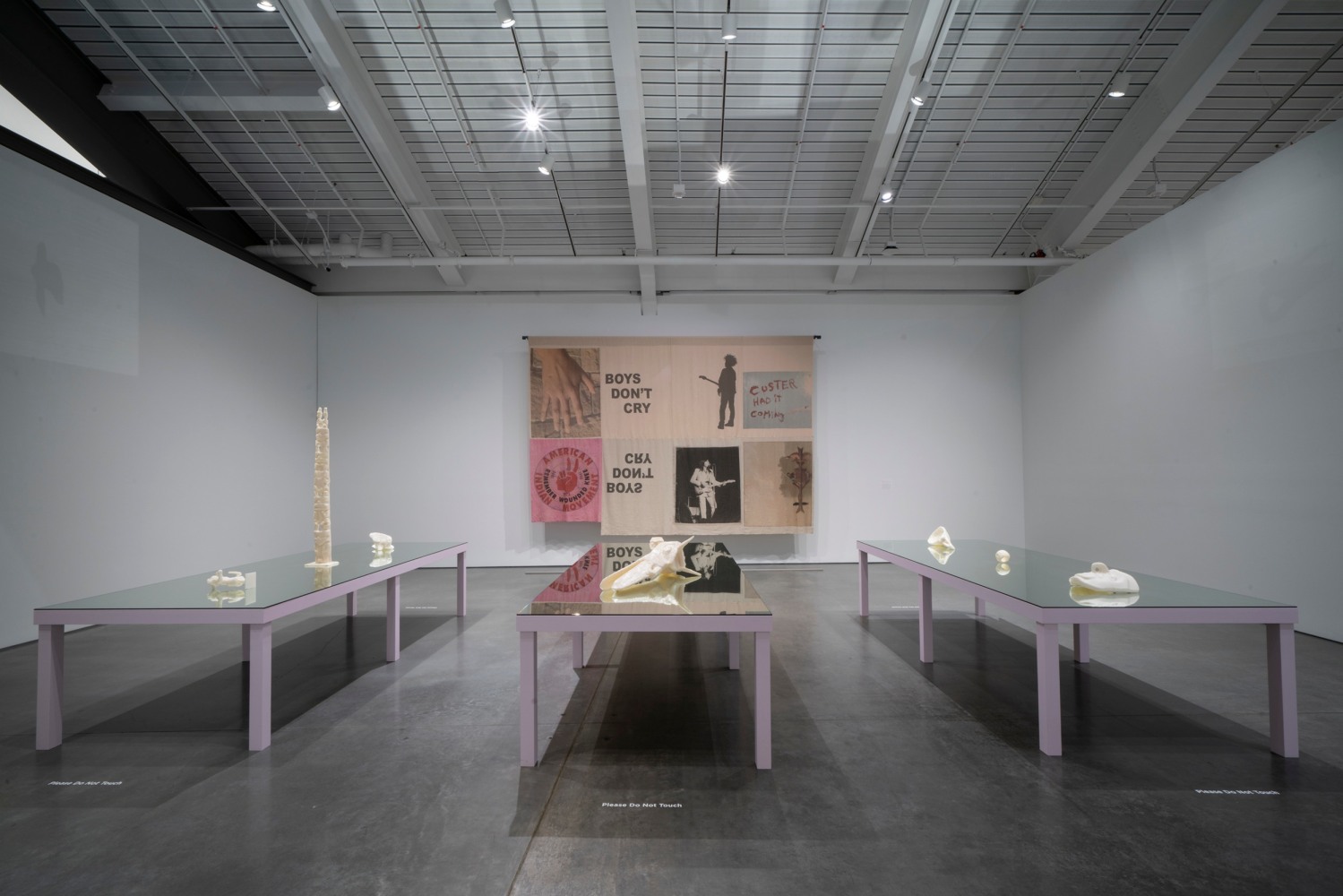 installation view duane linklater:&amp;nbsp;mymothersside, berkeley art museum and pacific film archive (bampfa), 2023. photo: whit forrester